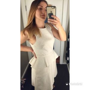 Banana Republic Sheath Peplum style dress